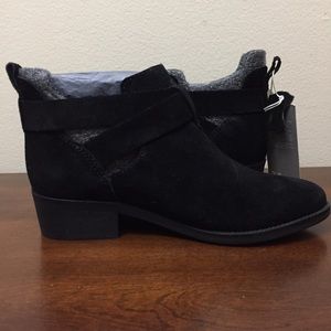 H&M Suede Ankle Boots NWT